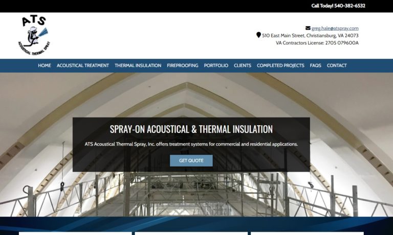 Acoustical Thermal Spray