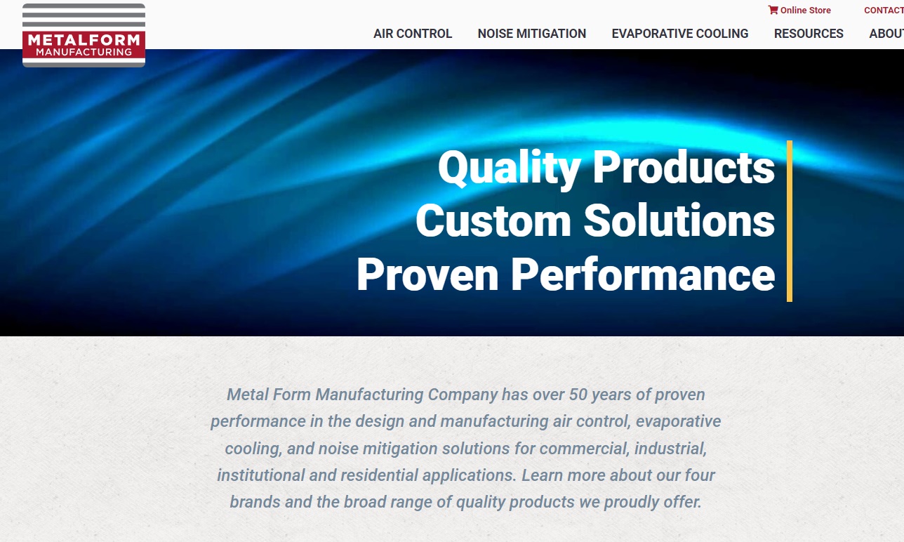 Metal Form Manufacturing Company, Inc.