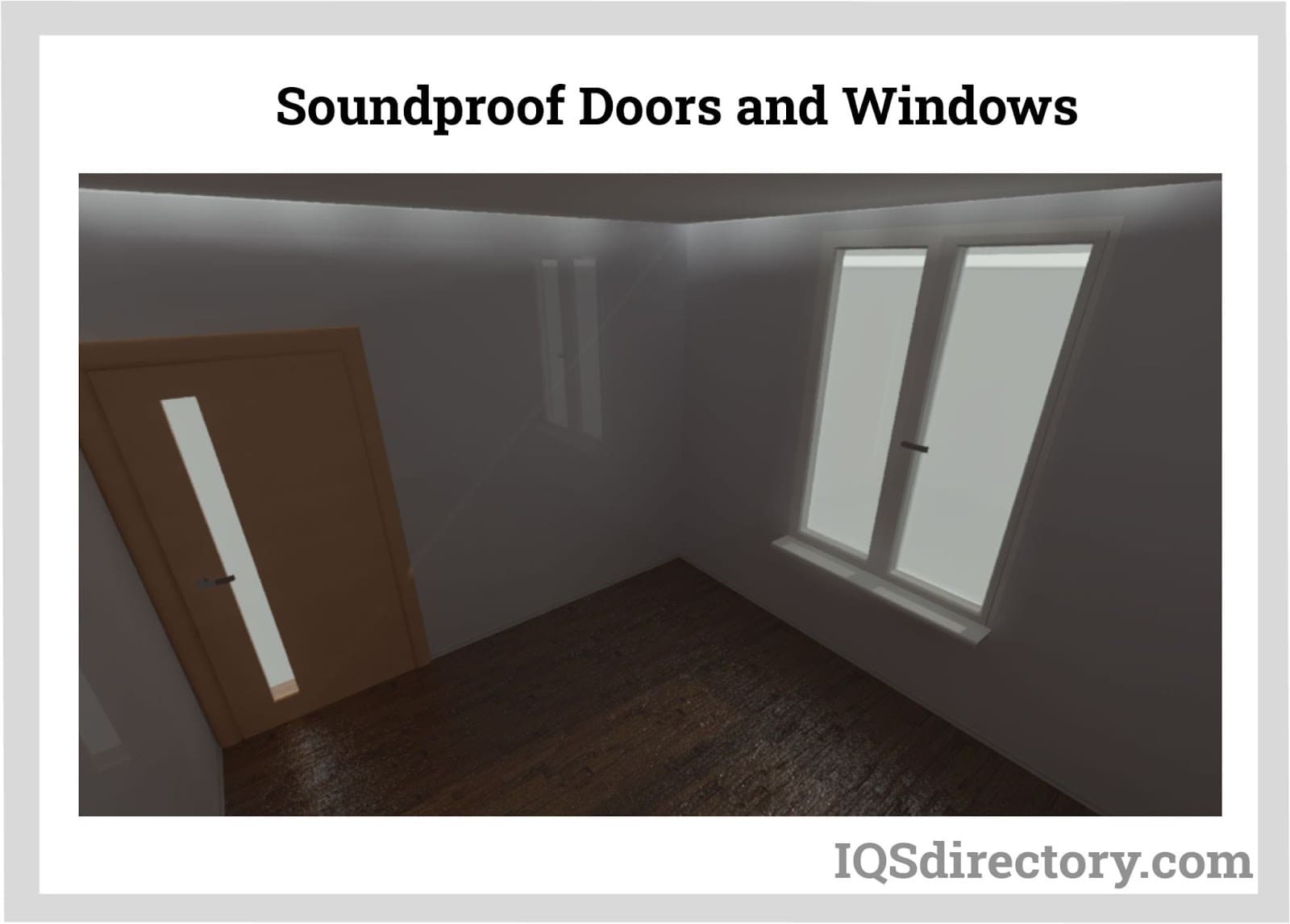 Soundproof Doors and Windows
