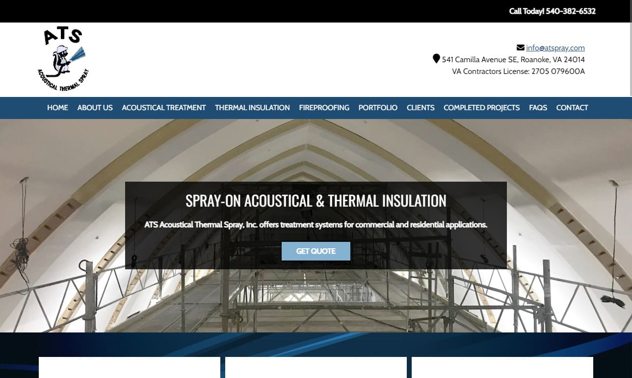 Acoustical Thermal Spray